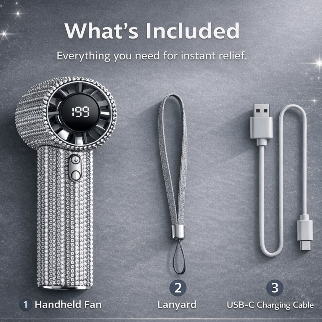 Glitz Air™ - Instant Cool, anywhere!